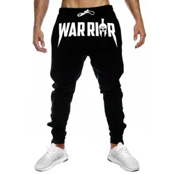 Black Joggers Sweatpants Men Cotton Print Casual Pants Gym Fitness Slim Drawstring Trousers Male Sportswear Running Trackpants