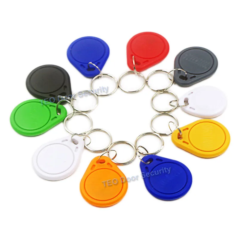 10Pcs key tag ID Card Token Tags Key  RFID Proximity ID Smart card Entry Access Card Tag rfid 125KHZ for Access Control System
