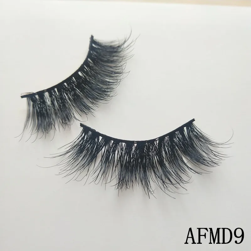 IN USA Mink Lashes 100pairs Natural Long False Eyelashes Dramatic Fluffy 3D Mink Lashes Wispy Wholesale Eye Lashes Thick Soft