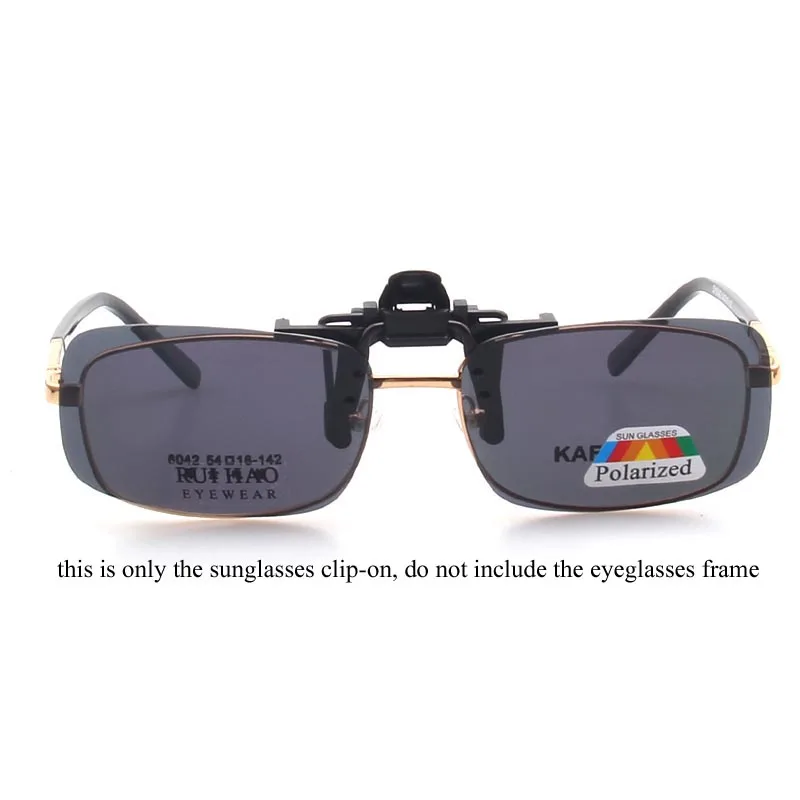 4 Color Brand Sunglasses Clip on Polarized Sun Glasses Driving Eyeglasses Grey Clip Sunglasses and Yellow Night Vision Glasses