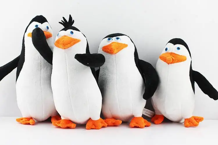 Hot Anime Cartoon The Penguins Toys 20-30cm Doll For Children Gifts image 3