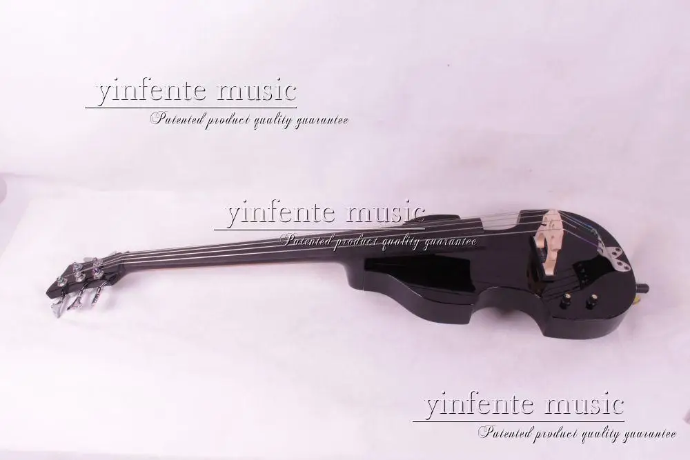 

one black 5 string 4/4 New Electric Cello Silent Powerful Sound Ebony Part Top Grade i can make anycolor for you