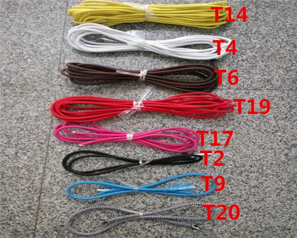 

100m/lot 2 core x 0.75mm2 Fabric Wire Textile Cable Braided Power Cord Vintage Electrical Wire cable electrique