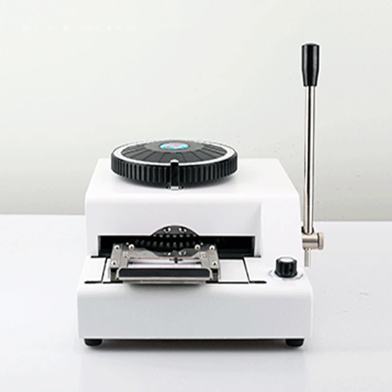 

Convex Code Printer Pressure Code Machine PVC Manual Embossing Machine 68D