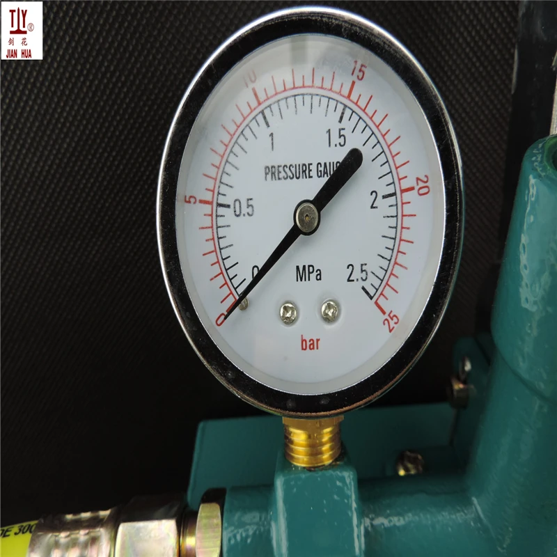 A New manual pressure test pump 25kg hand pressure testing pump 2.5bar, Manual Water Pipe Pressure Test Pump