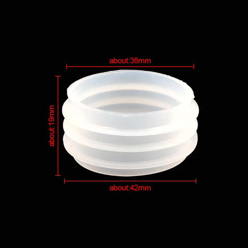 3pcs/5pcs White Rubber Hookah Seal Grommet For Glass Shisha Water Pipe Sheesha Chicha Narguile Glass Base Bottle Accessories view 6