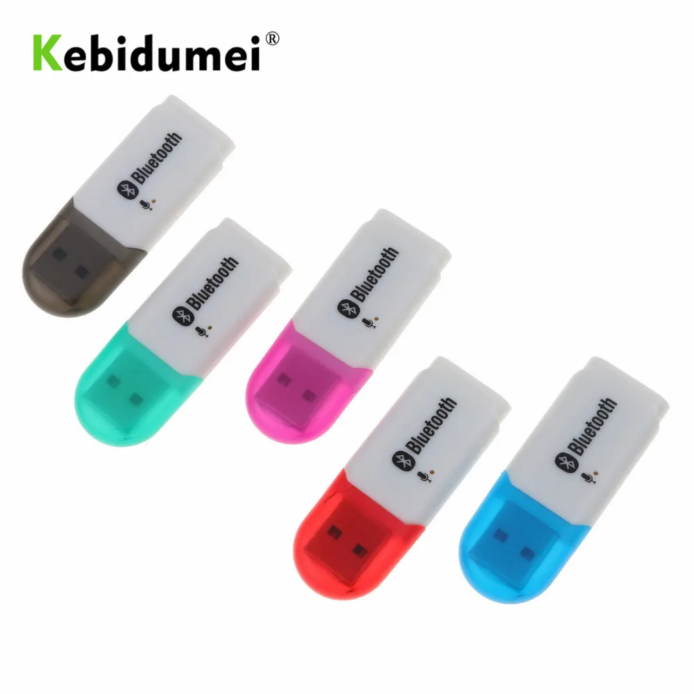 Kebidumei Bluetooth 5.0 Music Audio Stereo Receiver Dongle USB Wireless Adapter Receiver for compute Car player speaker Newest