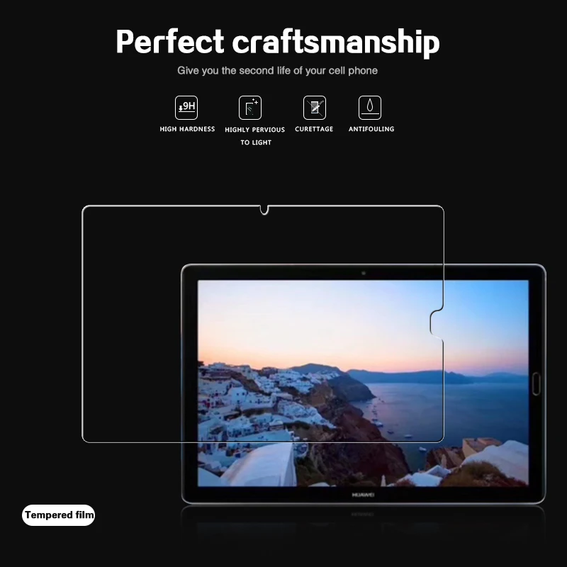 

Высококачественная Противоударная пленка из закаленного стекла для Huawei Mediapad M5 10 CMR-AL09 W09 10,1-дюймовый планшетный ПК защитная пленка для ЖК-экрана