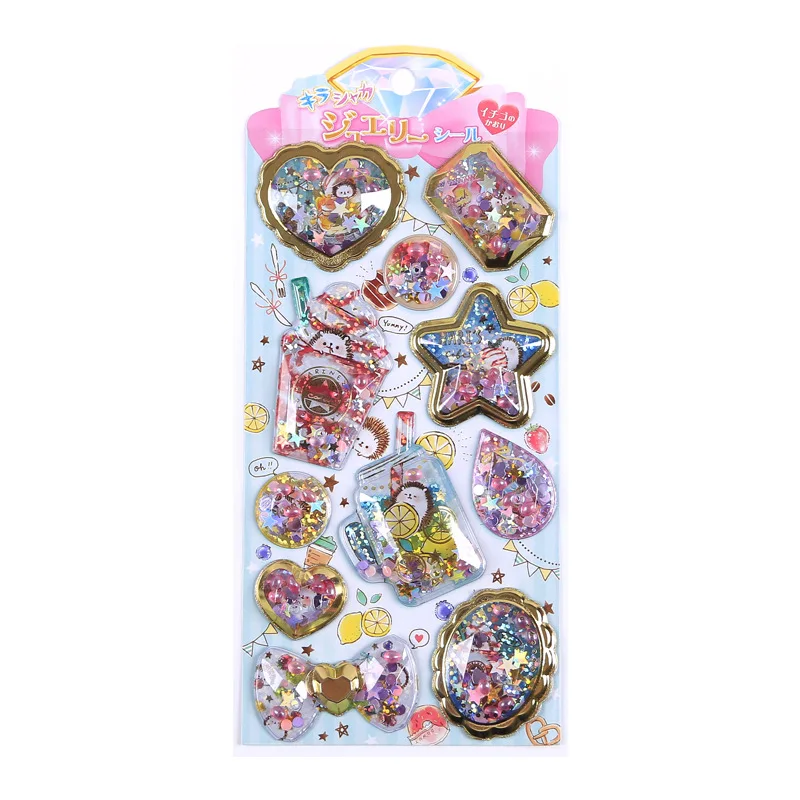 1set Kawaii Stationery Stickers Aroma pearl shake Diary Planner Decorative Mobile Stickers Scrapbooking DIY Craft Stickers image 5