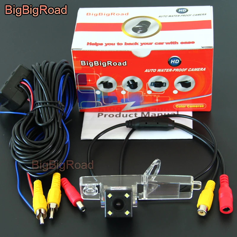 

BigBigRoad Car Rear View Camera For Hover G3 / Coolbear / Hiace / Kluger HD CCD Backup Parking Camera Waterproof Night Vision