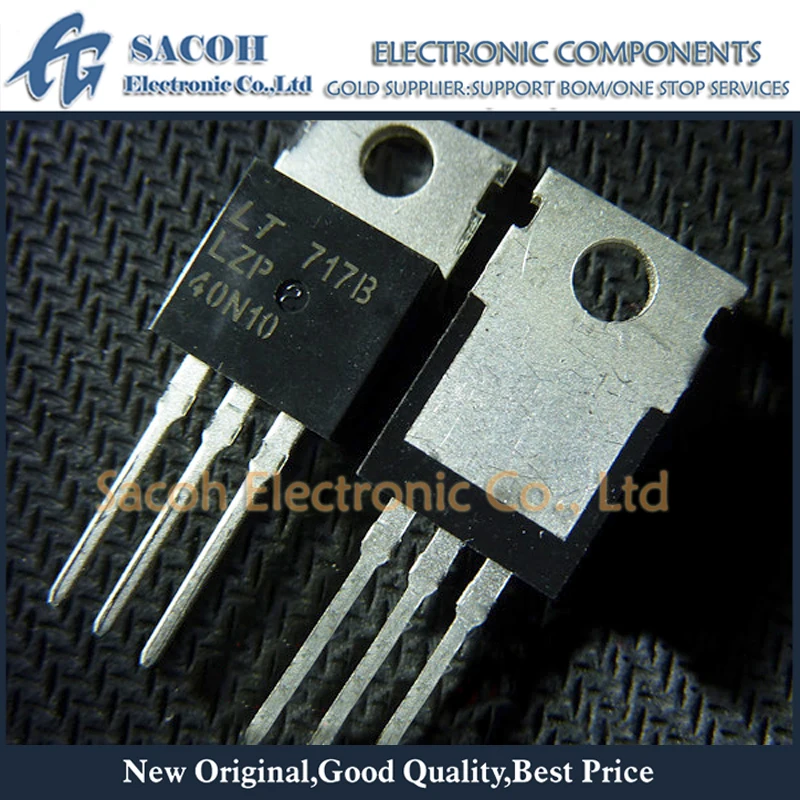 

New Original 10Pcs/Lot LZP40N10 OR SSS40N10 40N10 TO-220/TO-220F 40A 100V MOSFET Transistor