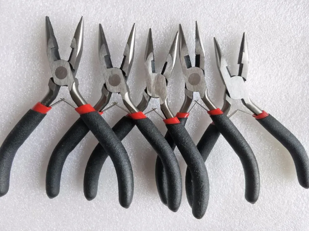 Thợ Khóa Tiếp Liệu Multifuntion MINI Mũi Dài Kìm Cho DIY Chìa Khóa Làm Chìa Khóa Moulds Mini Kìm