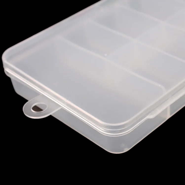 New Empty Storage Box Case Nail Art Rhinestone Decoration False Tips Makeup Tool