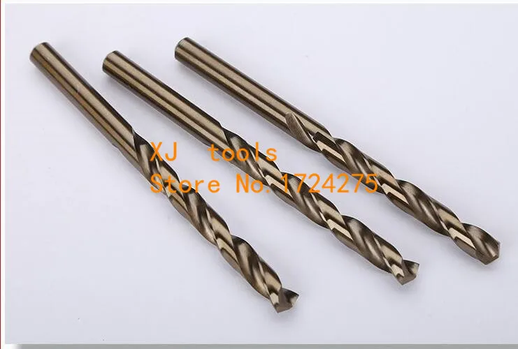 10PCS 1.0mm-8.0mm M35 HSS-CO Cobalt Drill Bits HSS Twist Drill Bit for stainless steel (1.5/2/2.5/3/4/4.5/5/5.5/6/6.5/7/7.5mm)