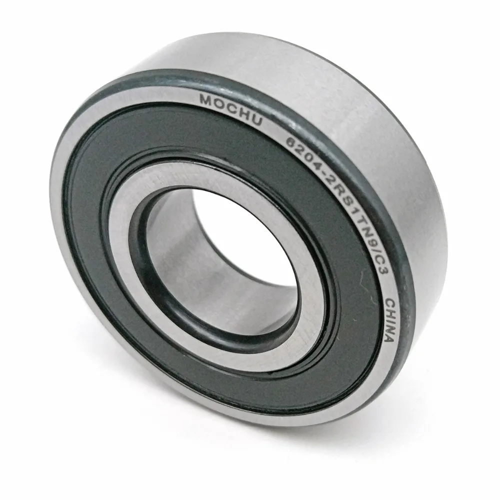 1pcs Bearing 6204 6204TN9 6204-2RS1TN9 C3 6204-2RS1 20X47X14 MOCHU Shielded Deep Groove Ball Bearings Single Row Nylon Cage