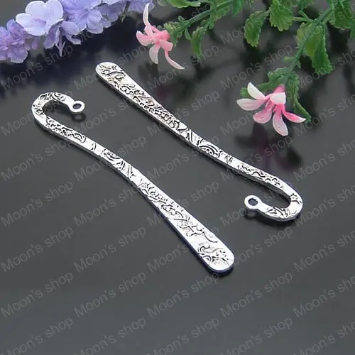 

Wholesale 82*15mm Antique Silver color Alloy Bookmark DIY Jewelry Findings Accessories 5 pieces(JM2141)