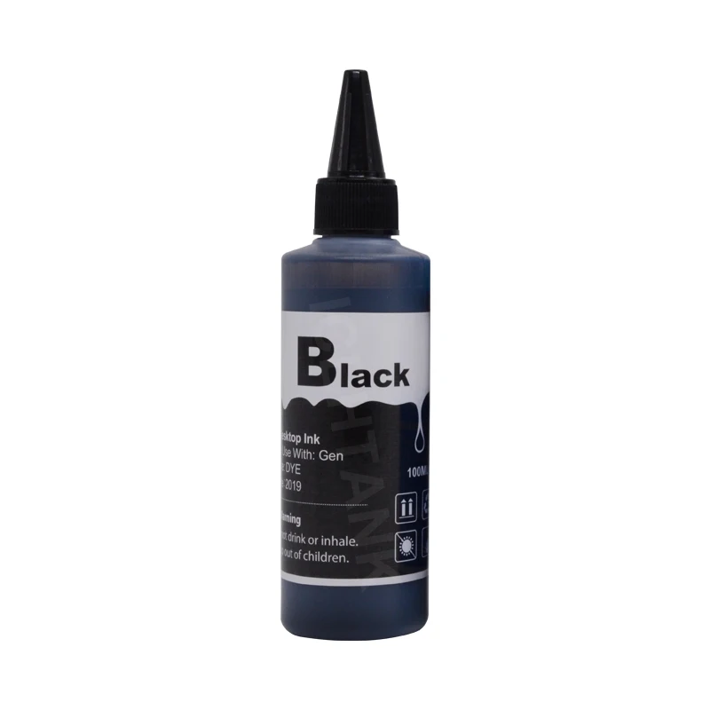 Imagem -02 - Icehtank-kit de Recarga de Tinta para Impressora hp Epson Brother Cartucho de Tinta Ciss Tanque Universal 100ml Tinta de Jato