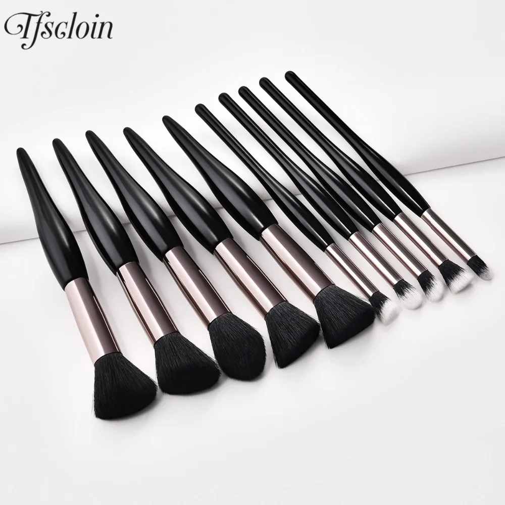 2019 Novos Pincéis de Maquiagem Jogo Da Sombra Sobrancelha Blush Brush Mistura Pro pincéis de maquiagem Make Up Brushes para As Mulheres Enfrentam escova