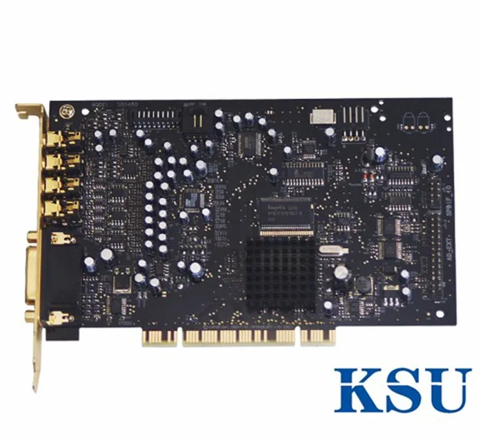 

For Creative X-ray Fi Xtreme Music Game SB0460 pci sound card 7.1 soundcard DTS decoding gold-plated HIFI enthusiast necessary