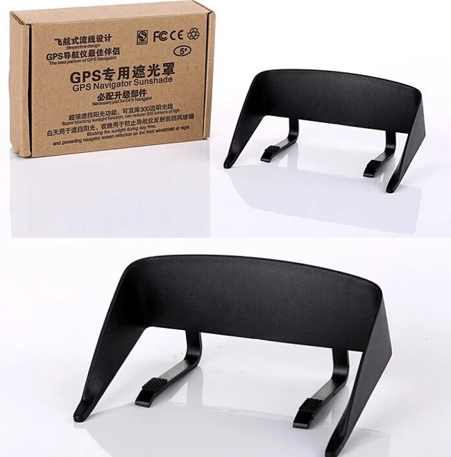 Universal 5inch / 4.3inch Car GPS Sun Shade Visor Anti Glare 4.3\
