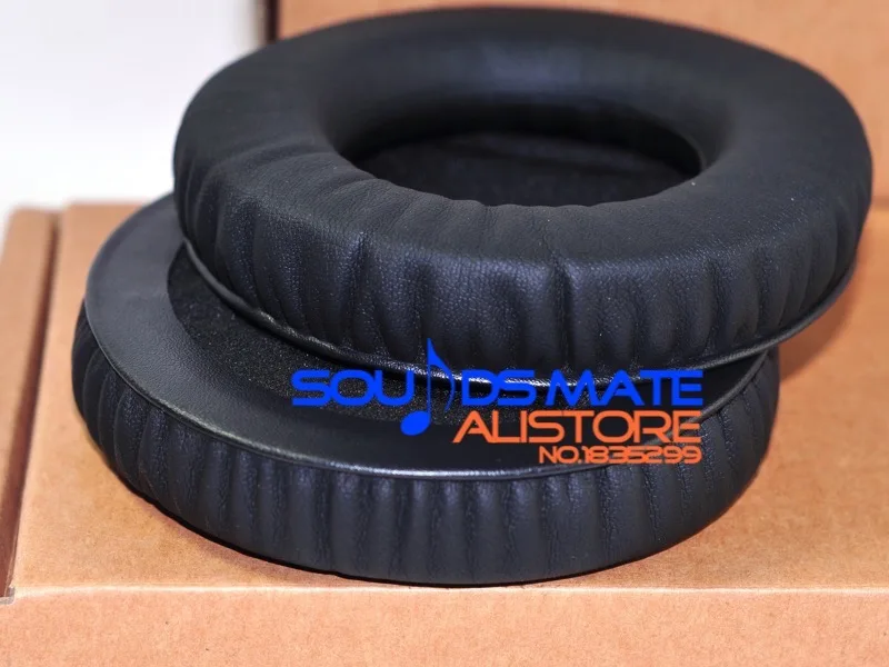 Coussinets d'oreille en cuir protéiné plus doux, pour SAMSON SR850 SR950 SR 850 950, coussin de casque de remplacement