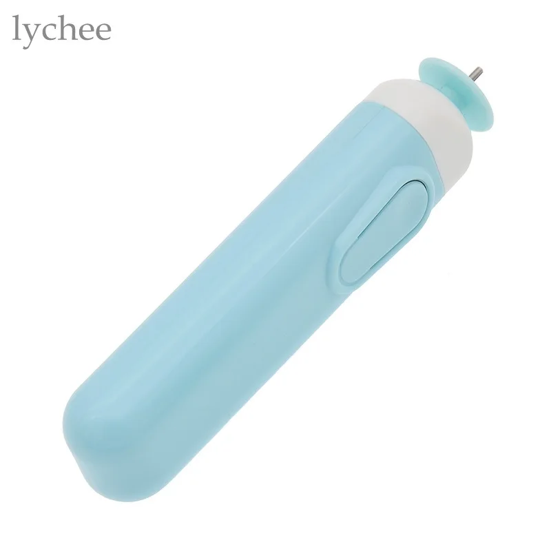 Lychee Life Electric Quilling Paper Pen Paper Craft Tool DIY Assorted Origami Scrapbooking Card Making Slotted Paper  Tool