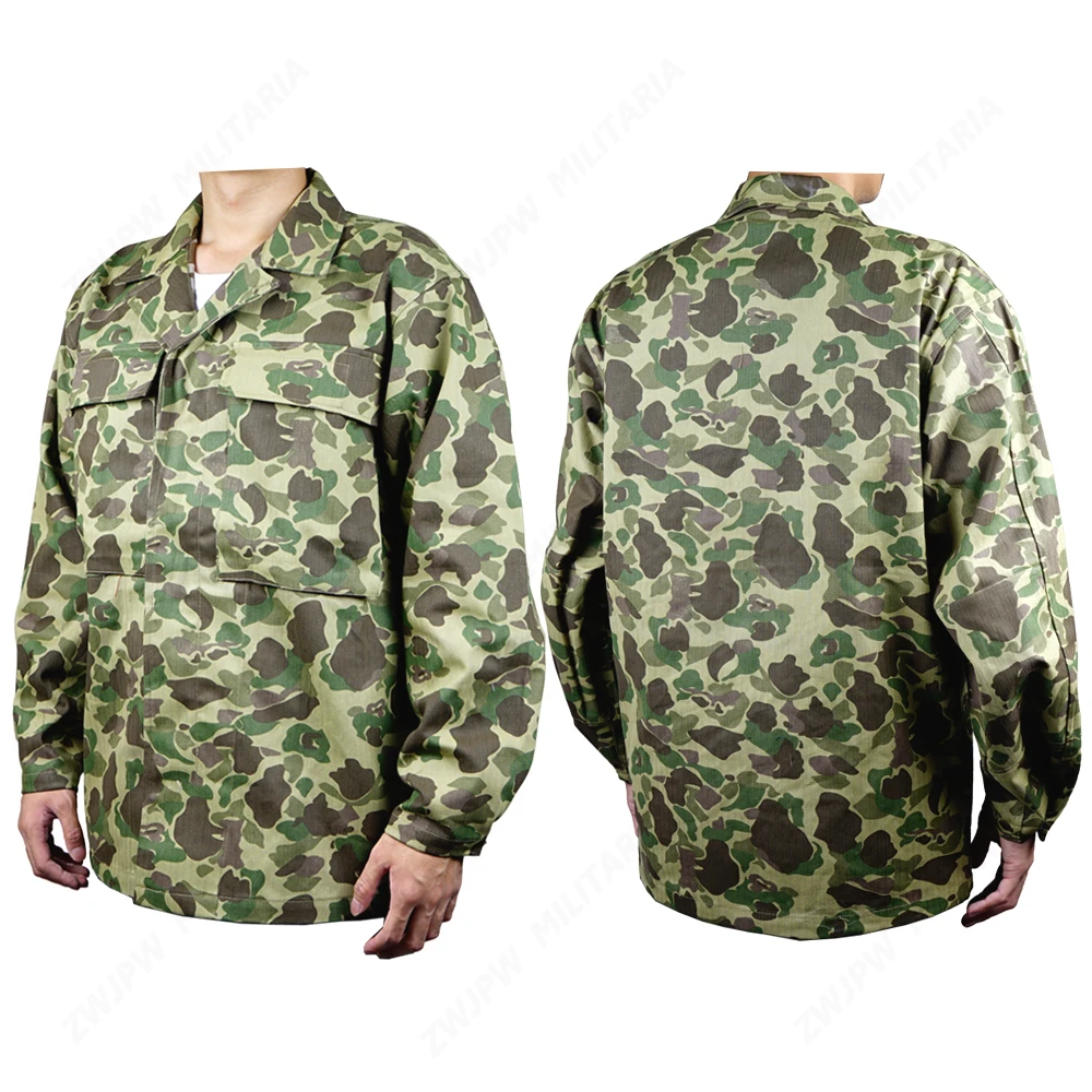 WW2 US Army Military  UNIFORM PACIFIC CAMOUFLAGE JACKET BREATHABLE SUITS COAT US/501103