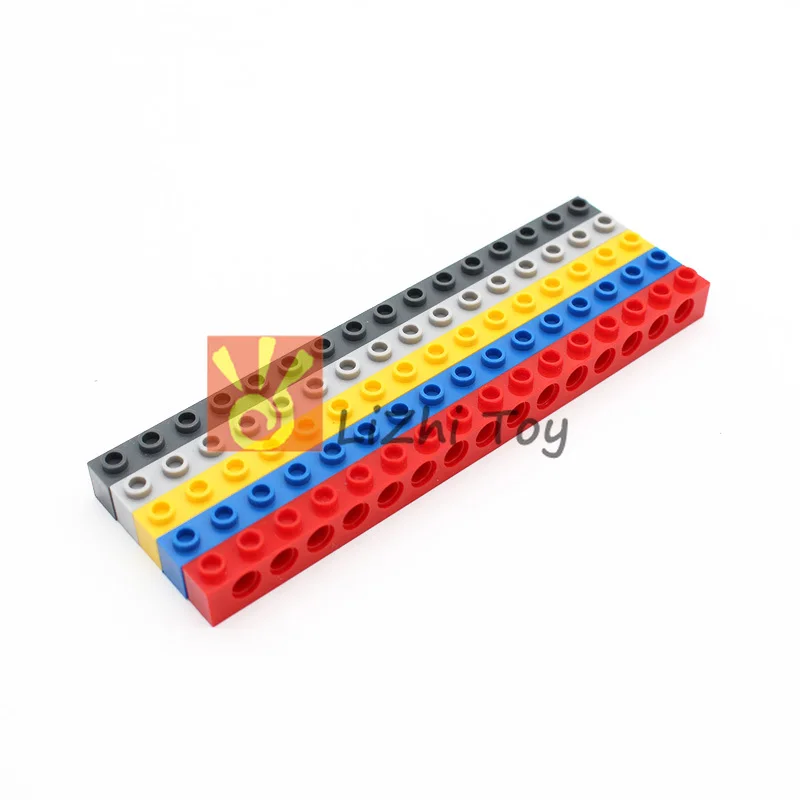 

Technology Brick 1x16 with Holes Thick Bricks Model Building Blocks Parts Compatible Accessories Mechanical Science 3073