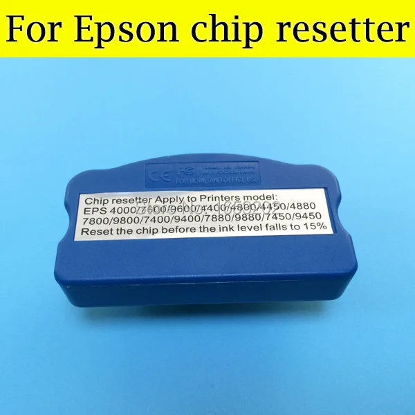 1 Pieces Best Chip Resetter For Epson Style Pro 7800 9800 7400 9400 7880 9880 7450 9450 10600 Printer