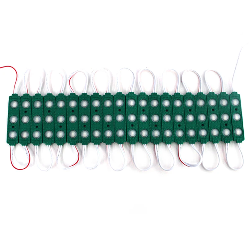 300pcs/lot 5730 3 LED 1.5W Injection Molding MODULE Waterproof Warm White White Red/Green/Blue/yellow Light  12V LED Advertising