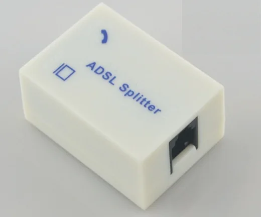 High quality! NEW RJ11 Line ADSL DSL Modem Phone Splitter Filter Adapter, ADSL Splitter image 5