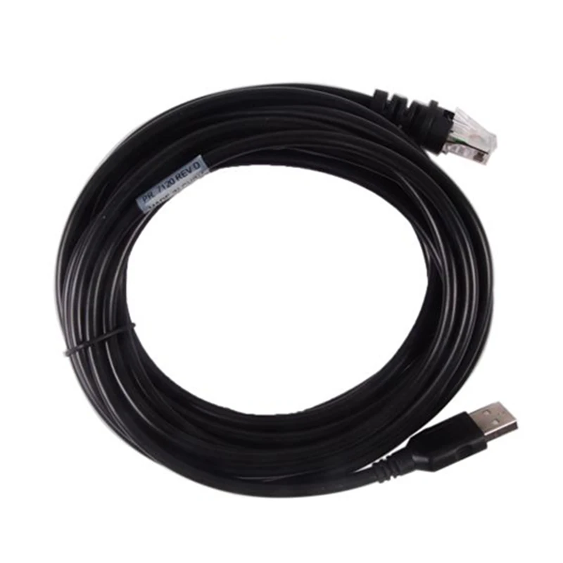 

5M USB Straight Data Cable For Honeywell MS7120 MS9540 MS5145 Barcode Scanner Compatible Cable