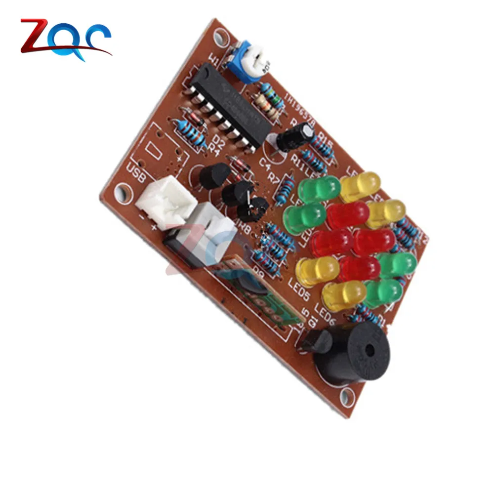 Imagem -05 - Kit de Luz Led para Aniversário Cd4060 Conjunto com Módulo de Marca Faça Você Mesmo Eletrônico