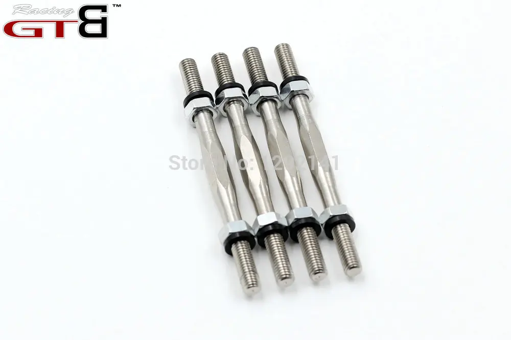 GTBracing RC Car 1/5 LOSI 5 ive - T New High Hardness steel Tie Rod Stripes (4pcs/set)