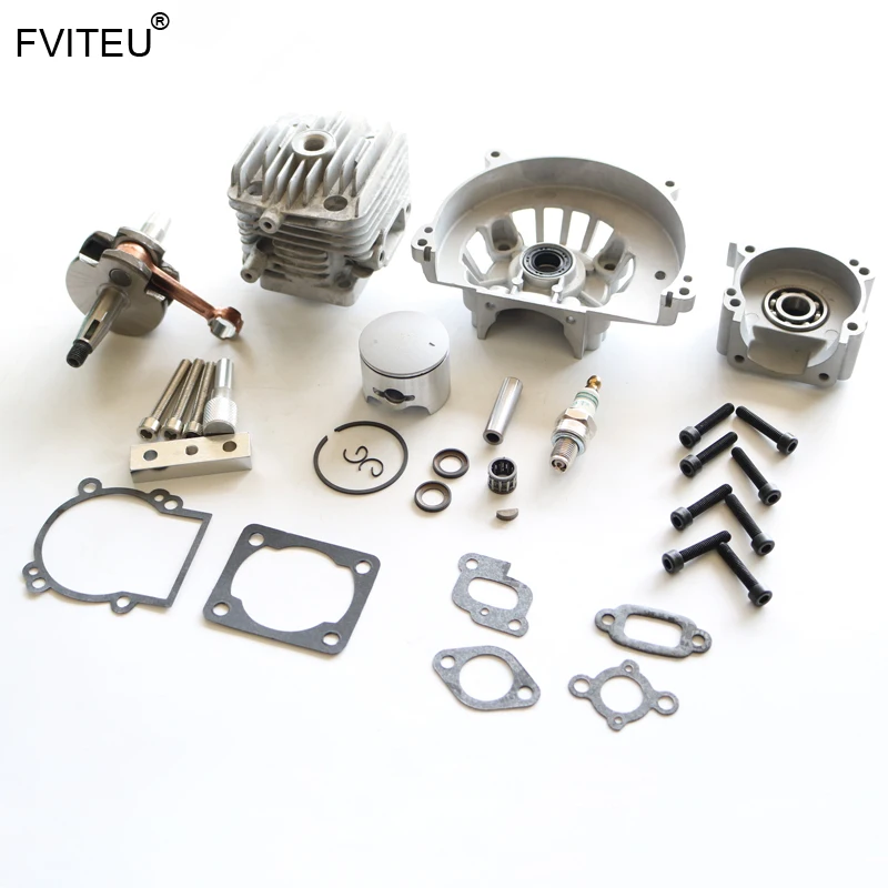 FVITEU 32cc 2 stroke 4 Bolt upgrade engine kit Fits 1/5 HPI BAJA 5B SS 5T 5SC Losi 5ive T Rovan