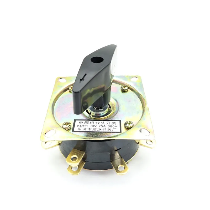 AC380V 25A 8 Position 9 Pins Electric Welding Machine Combination Changeover Switch