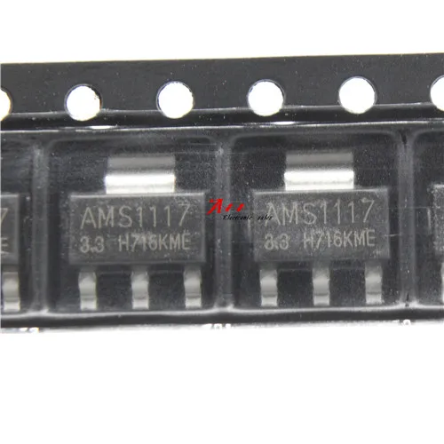 10pcs AMS1117-3.3 AMS1117 LM1117 1117 3.3V 1A Voltage Regulator