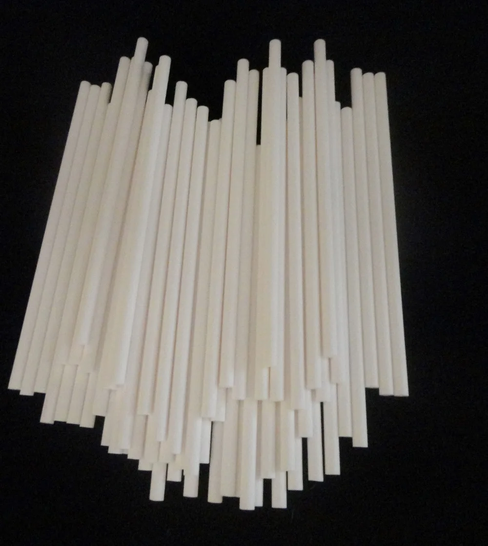 

6.875"*0.250O.D. LONG HIGH PURITY SINGLE BORE ALUMINA CERAMIC TUBE REFRACTORY