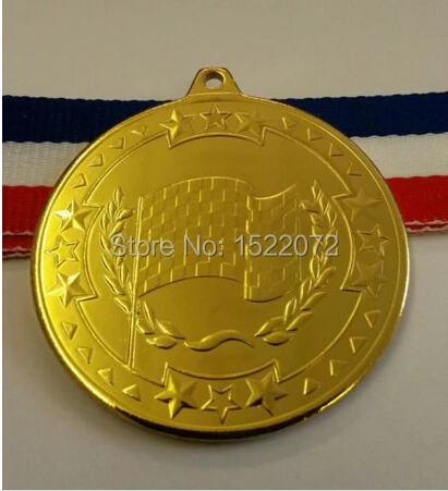 High quality gold motor sport medal cheap karting medal quality metal  low price gold medal custom made hot sales sports medals