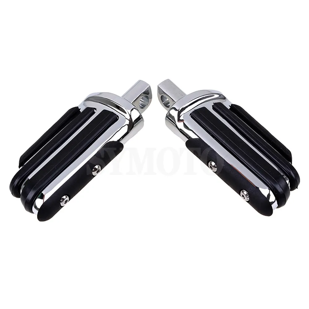 Motorcycle Front Rear Footrests Foot pegs For Harley Touring Dyna Heritage Softail Iron 883 V-Rod Sportster XL 883 1200 48