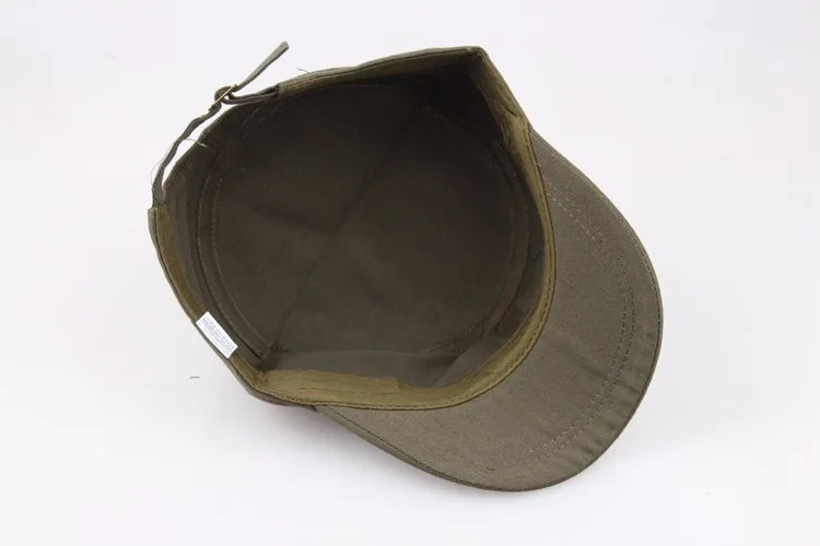 men women casual hat cap summer flat top military army caps cadet hats for male female