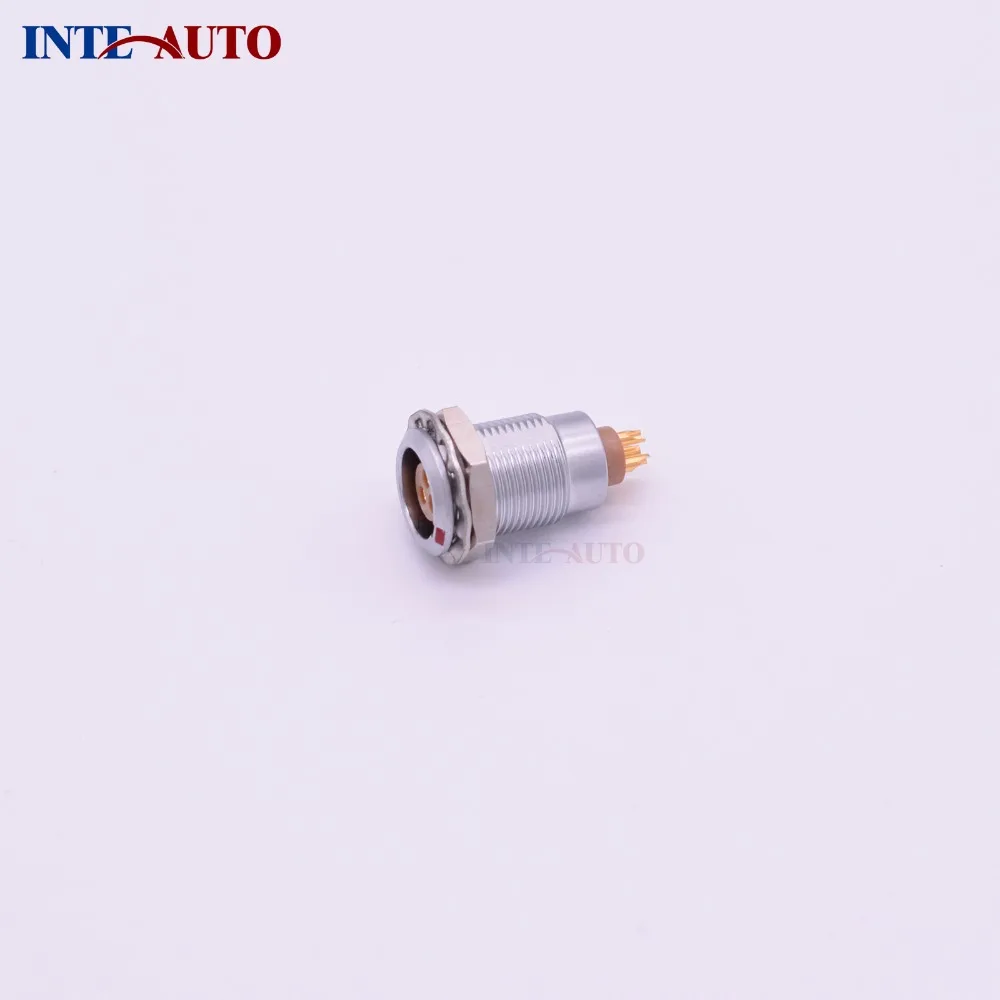 Compatible with B Series 3 Pins Receptacle Female Connector, Metal Push Pull Self-locking Connector,Solder Contacts EZGG.1B.303