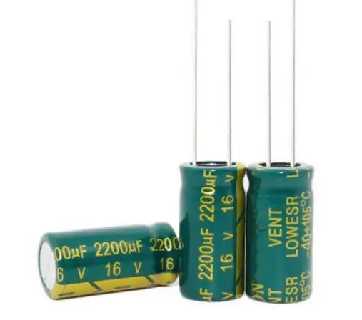 

16V2200UF 2200UF 16V Aluminum Electrolytic Capacitors Size:10*20MM best quality New origina