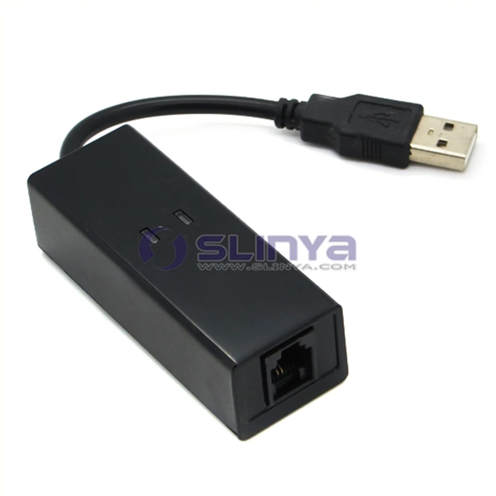 USB 56K V.90 V.92 External Dial Up Voice Fax Data Modem for Win XP Vista Win7/8/10 Linux