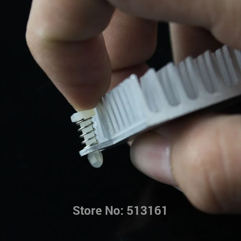 10 części/partia 43mm x 40mm x 11mm DIY mostka północnego chłodnicy płetwy srebrny anodowane radiator aluminiowy