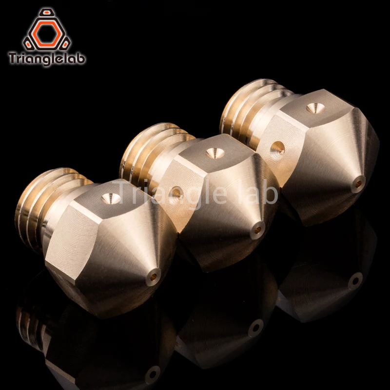 C Trianglelab Swiss MK10 Nozzle PTFE For Micro Swiss Hotend M7 Thread 3D Printer Wanhao FlashForge Qidi Tech Dremel etc.