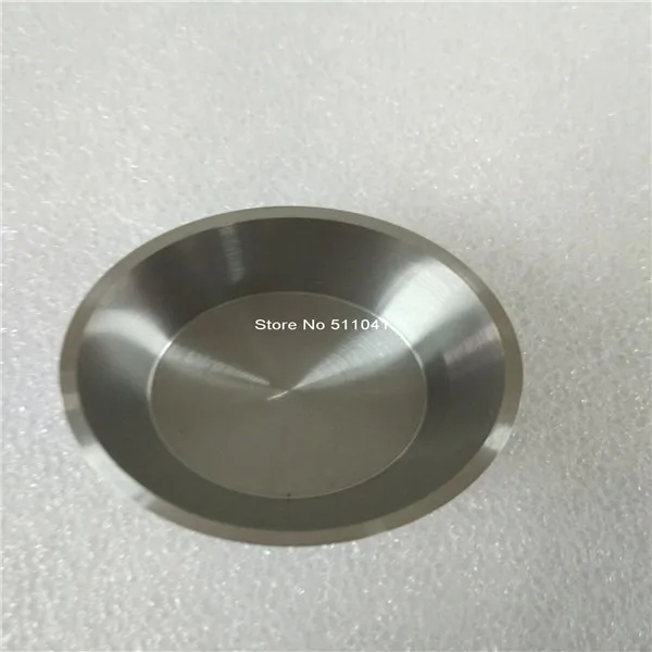 purity Tungsten crucible,OD 52mm,Thick 2mm,hight 25mm,free shipping