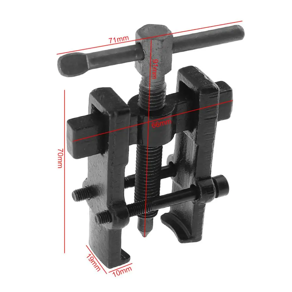 2 Inch Bearing Maintenance Two Claw Puller Separate Lifting Device Pull Bearing Auto Mechanic Hand Tools