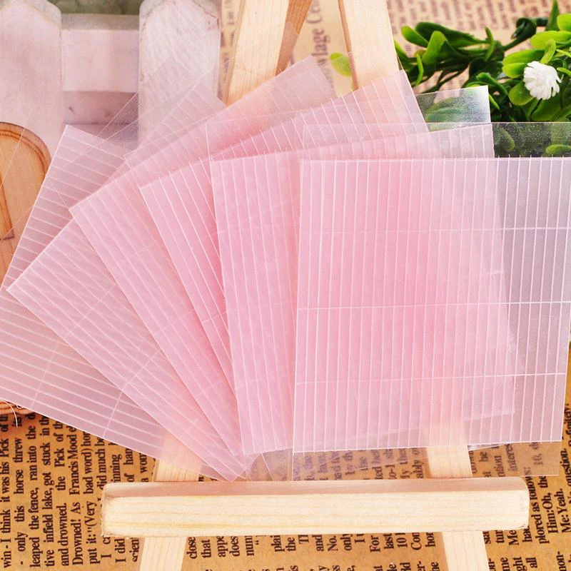 520pcs Double Sides Eyelid Stickers Magic Stretch Fiber adhesive medical Eye Tape Strips for Women Lady Makeup Tools Wholesale