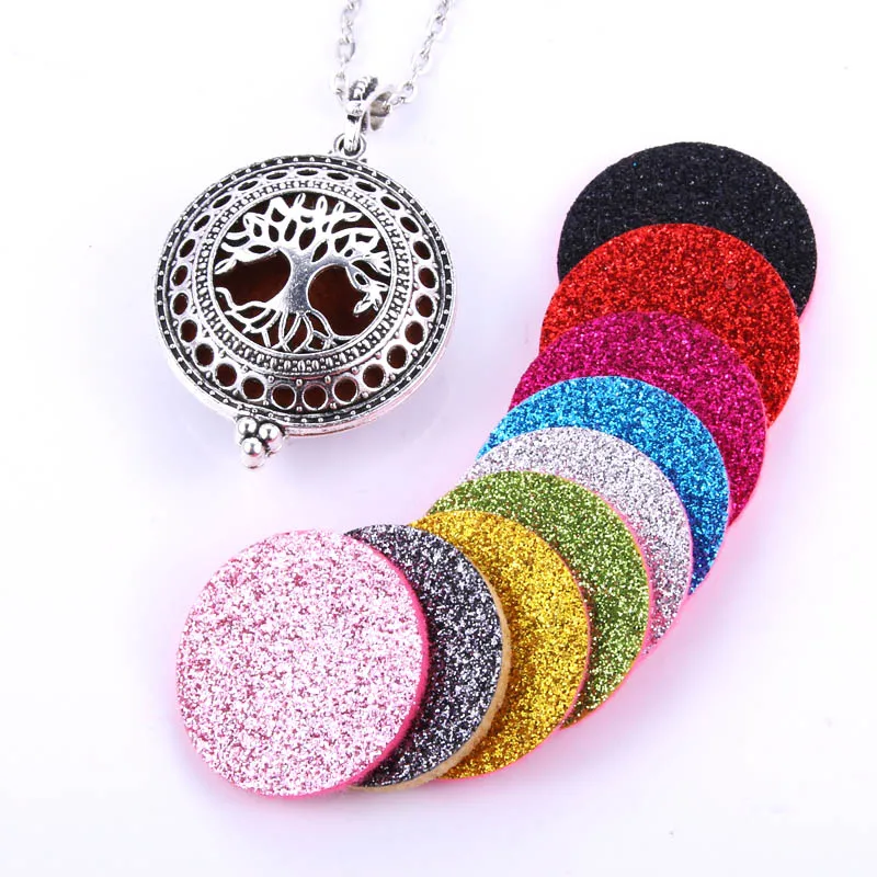 1pcs Aroma Diffuser Necklace Open Antique Vintage Lockets Pendant Perfume Essential Oil Aromatherapy Locket Necklace with Pads